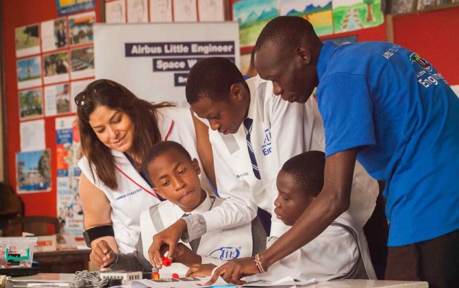 Airbus Foundation brings youth development programme to Africa
