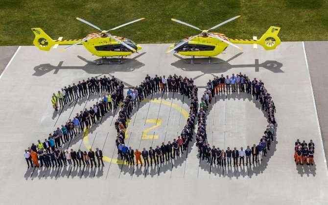 Airbus Helicopters delivers 200th H145 helicopter to Norsk Luftambulanse