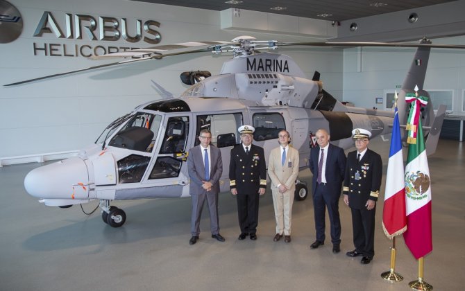 Airbus Helicopters delivers first AS565 MBe Panther to the Mexican Navy