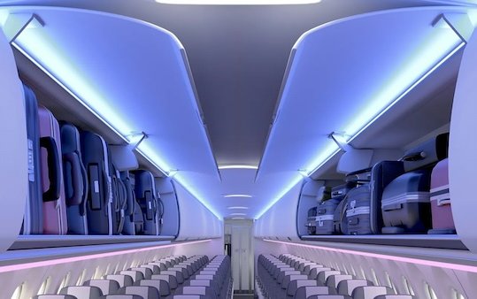 Airbus launched the A220 Airspace cabin with Air Canada