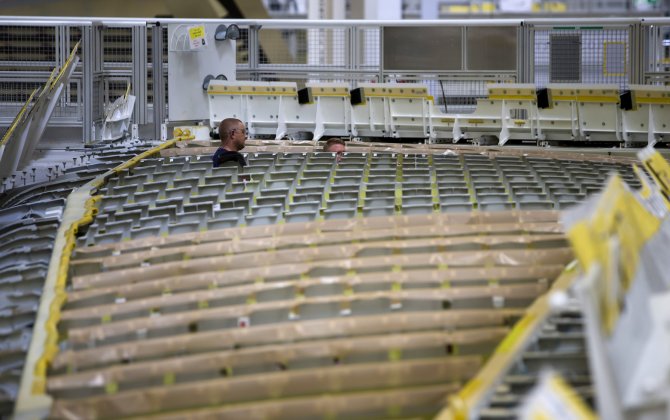 Airbus wing plant is a model of robotic technology
