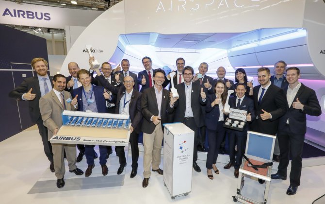 Airbus wins Crystal Cabin Award in several categories at Aircraft Interiors Expo 2017