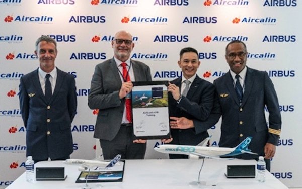 Aircalin signs contract for pilot training at AATC in Singapore