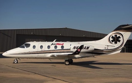 AirMed International Base in San Antonio Adds Nextant 400XTi Medical Transport