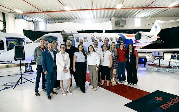 Airmedic expands its international reach and unveils a new medical cabin for its Bombardier Learjet 45XR fleet 