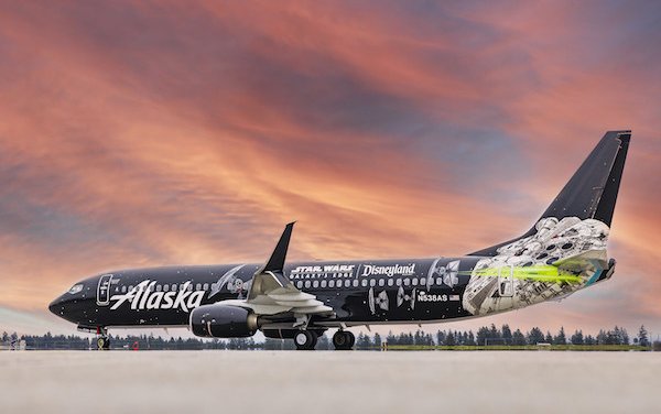 Alaska Airlines launches new Star Wars-themed aircraft 