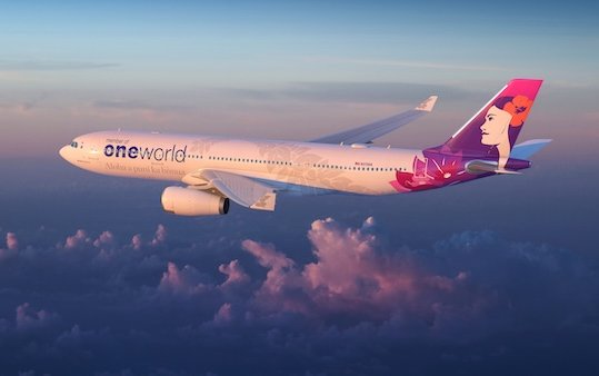 'Aloha all around the world:' Hawaiian Airlines unveils oneworld alliance livery aircraft featuring ʻŌlelo Hawaiʻi