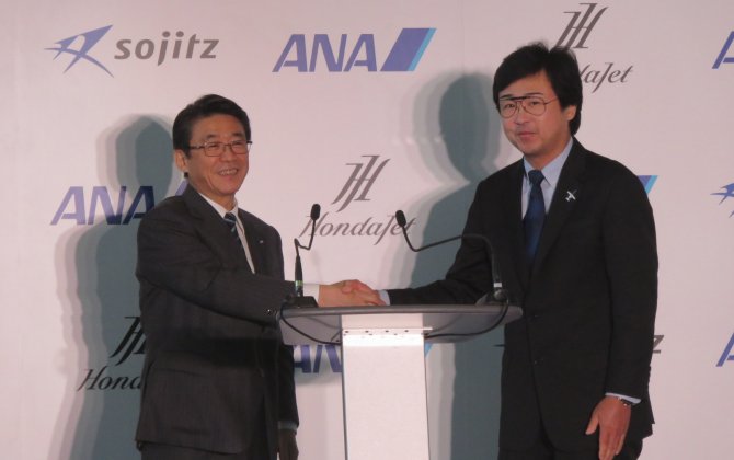 ANA Holdings and Honda Aircraft Company announce strategic partnership to expand business jet market