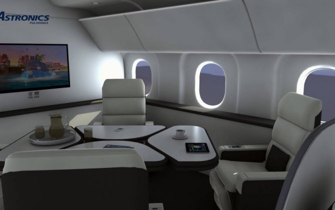 Astronics PGA Avionics Introduces New Products at the Aircraft Interiors Exposition