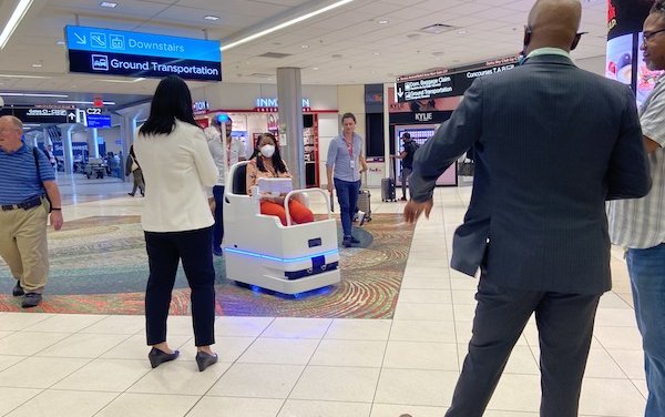 Atlanta Airport and Southwest Airlines test A&K Robotics self-driving technology