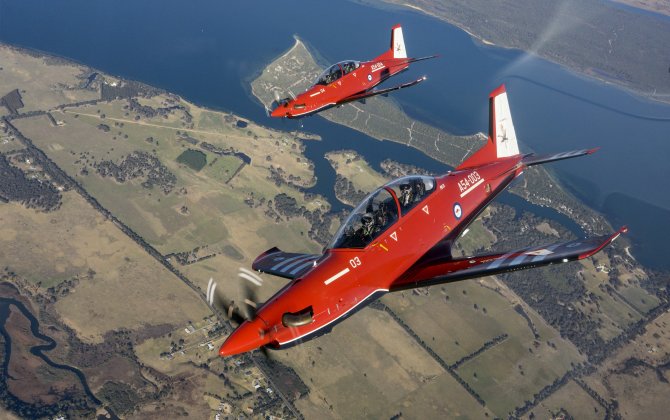 Australia's Chief of Air Force Completes First Flight in the AIR 5428 PC-21