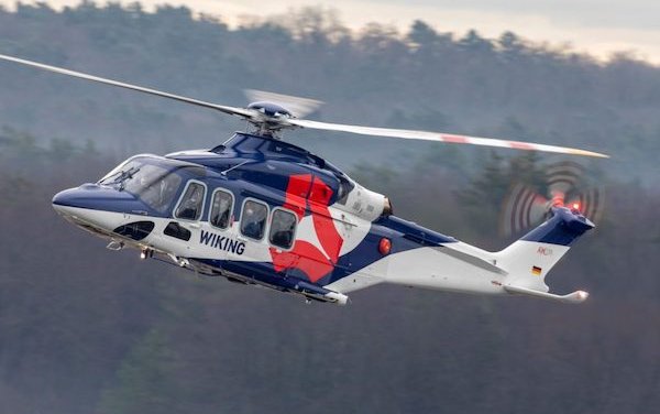 AW139 offshore fleet grows further with new delivery to WIKING Helikopter Service 