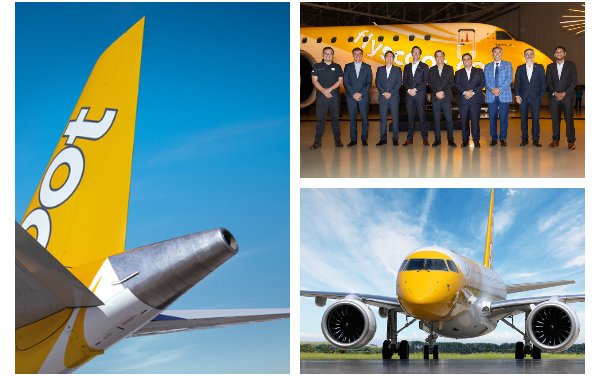 Azorra delivers first Embraer E190-E2 aircraft to Scoot