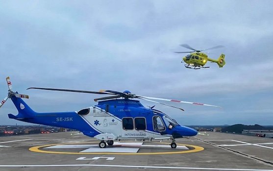 Babcock Scandinavian Air Ambulance opts for EMS from AUK Protection