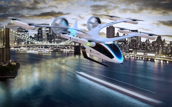 Be ready - Embraer Eve electric vertical aircraft  comes for Blade in Key Southern Florida and West Coast Markets