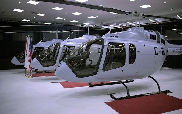 Bell 505 helicopters delivered to the Kingdom of Bahrain