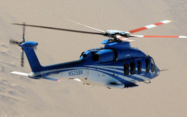 Bell 525 completes hot weather testing
