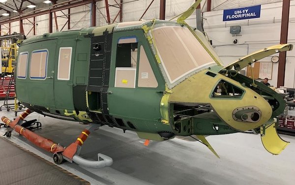 Bell begins manufacturing UH-1Y for first international operator 