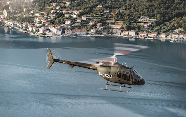 Bell completes its 60th 505 European delivery to Montenegro Air Force