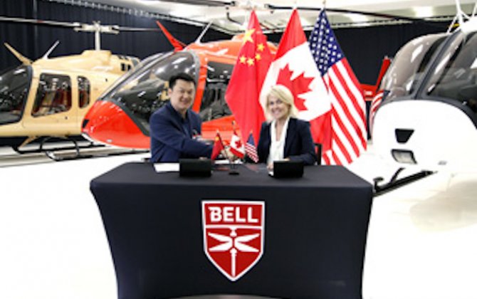 Bell delivers first three Bell 505 helicopters to China