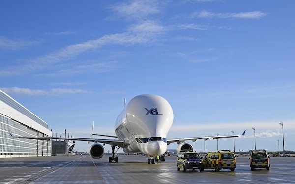 BelugaXL as a guest at Munich Airport