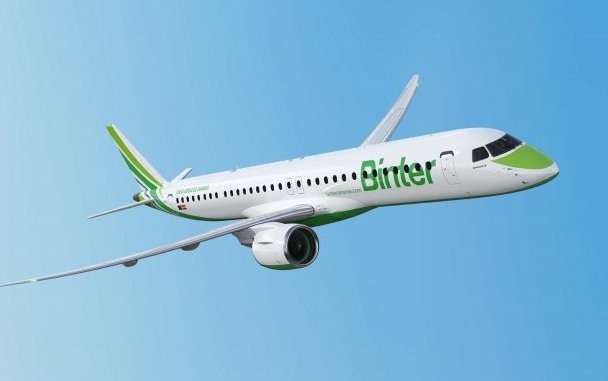 Binter, of Spain, Will Receive its First E195-E2 in 2019