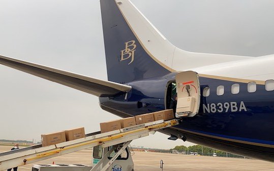 Boeing activates airlift capabilities for first COVID-19 transport mission
