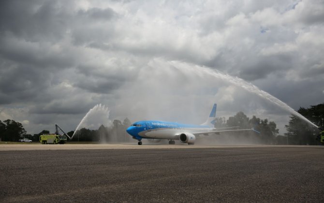 Boeing, Aerol&iacute;neas Argentinas Celebrate Delivery of Airline's First 737 MAX