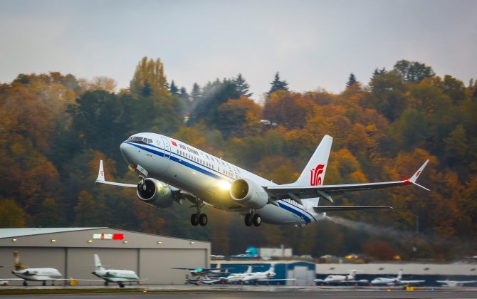 Boeing, Air China Celebrate Delivery of China's First 737 MAX 8