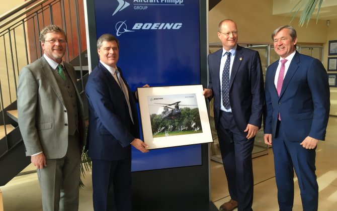 Boeing Awards Five-Year Contract to Aircraft Philipp Group of Germany