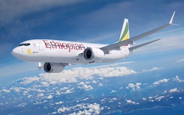 Boeing delivers first 737 MAX for Ethiopian Airlines