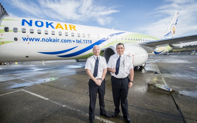 Boeing, Nok Air Celebrate 737 Delivery, Kick Off Flight Training Program