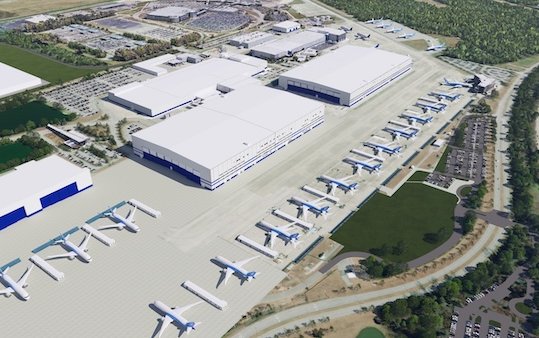 Boeing South Carolina breaks ground on 787 site expansion