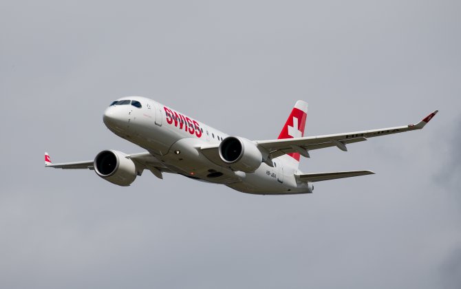 Bombardier Delivers the Sixth CS100 Aircraft to SWISS