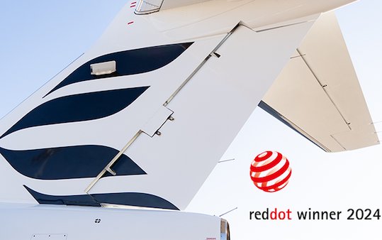 Bombardier new brand evolution wins two Red Dot awards for brand design excellence  