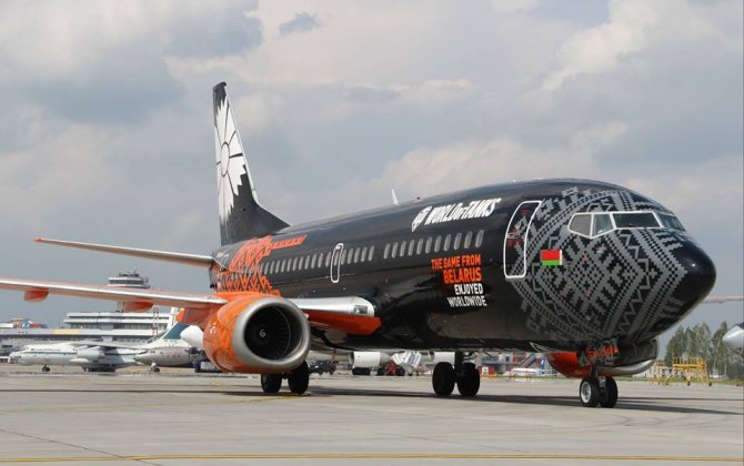 Branded World of Tanks Belavia Boeing Takes to the Skies