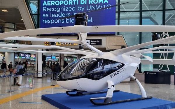 Bringing electric Air Taxis to Italy - Atlantia, Aeroporti di Roma, and Volocopter