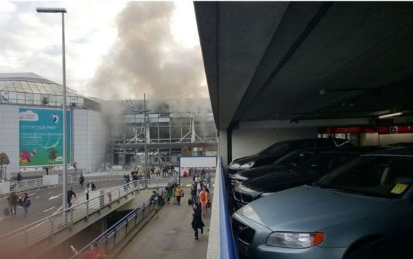Brussels Zaventem airport blasts cause casualties