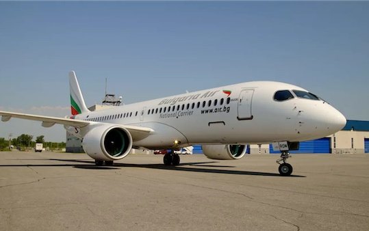 Bulgaria Air takes delivery of its first A220