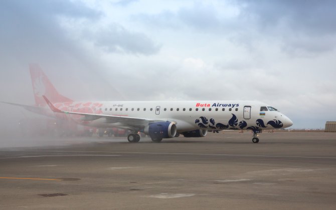 Buta Airways replenished its fleet with new Embraer E-190