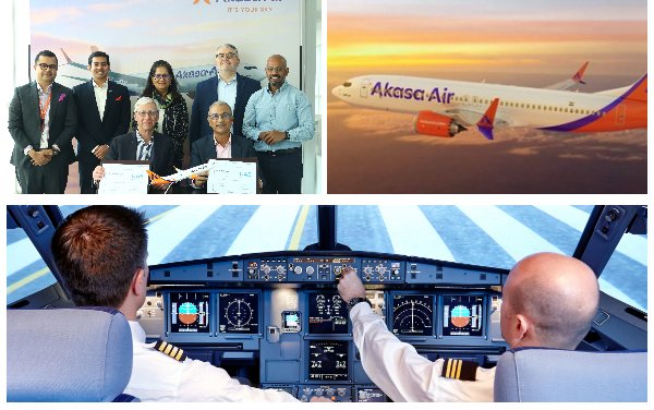 CAE signs long-term agreement with Akasa Air for Boeing 737MAX pilot training