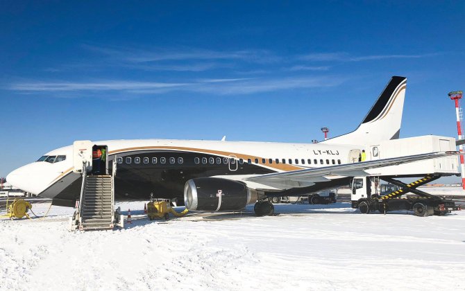 Canadian ice hockey players arrived to Olympics with unique Boeing 737