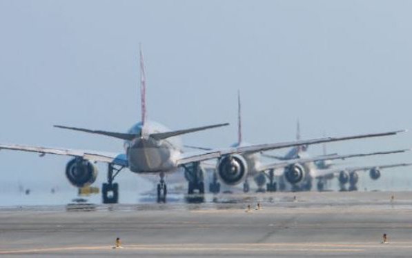 Cargo Convoy to China carrying medical supplies for coronavirus relief
