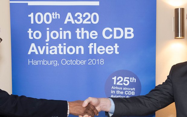 CDB Aviation Takes Delivery of Its 100th A320 Family Aircraft from Airbus