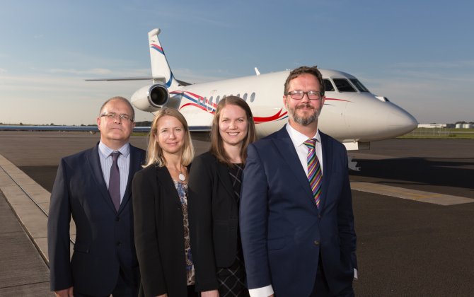 Centreline Air Charter adds Falcon 2000LXS to its fleet and gains worldwide AOC