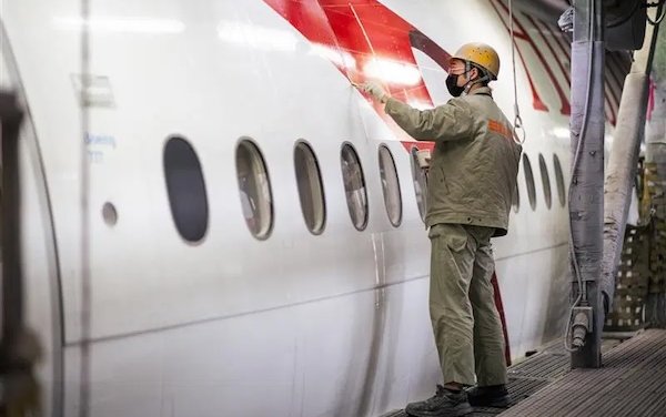 Certification secured: AeroSHARK now flying on Boeing 777-200ER