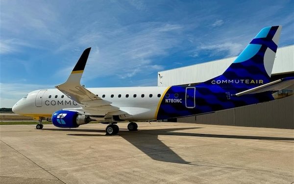 CommuteAir signs Part Exchange Plus Program contract with Embraer for inventory management and repair services