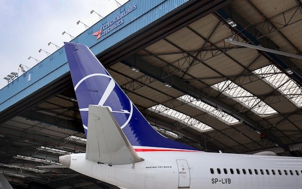 CSAT provides Boeing 737 base maintenance, LOT Polish Airlines as the first customer