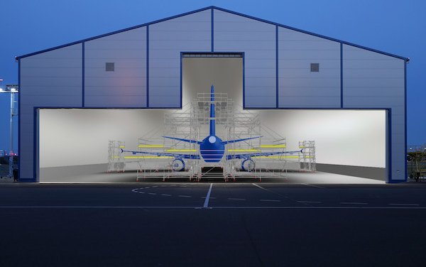 Czech Airlines Technics launches aircraft paint shop construction