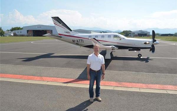 Daher delivers first TBM 930 very fast turboprop aircraft to ba based in United Kingdom